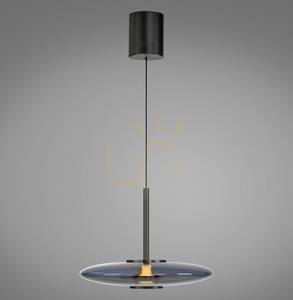 PURE E-VITRUM 2084-15 Šedé závěsné svítidlo s 2 LED diodami 0 PURE E-VITRUM 2084-15 Šedé závěsné svítidlo s 2 LED diodami small 0