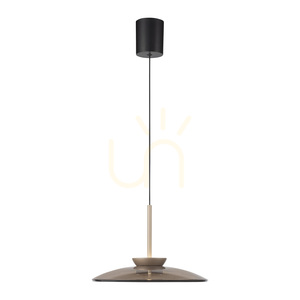 PURE E-MOON 2195-97 Hnědé závěsné svítidlo s 2 LED diodami small 13