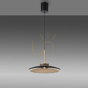 PURE E-MOON 2195-97 Hnědé závěsné svítidlo s 2 LED diodami small 5