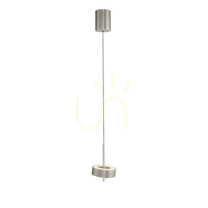 Q-ROTATE 2247-95, stříbrné závěsné LED svítidlo small 7