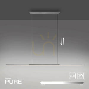 PURE SURFACE 2302-15 Šedé závěsné svítidlo s 1 LED diodou small 11