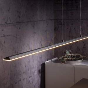 PURE SURFACE 2302-15 Šedé závěsné svítidlo s 1 LED diodou small 13