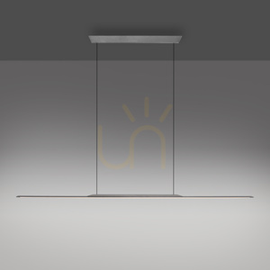 PURE SURFACE 2302-15 Šedé závěsné svítidlo s 1 LED diodou small 19