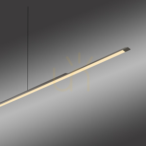 PURE SURFACE 2302-15 Šedé závěsné svítidlo s 1 LED diodou small 20