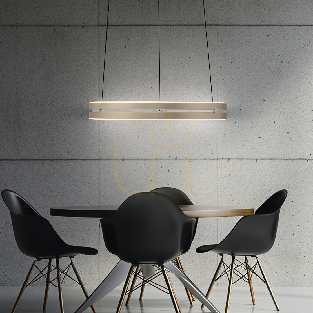 Zobrazit PURE E-LOOP 2550-60 Mosazné závěsné svítidlo se 2 LED diodami PURE E-LOOP 2550-60 Mosazné závěsné svítidlo se 2 LED diodami