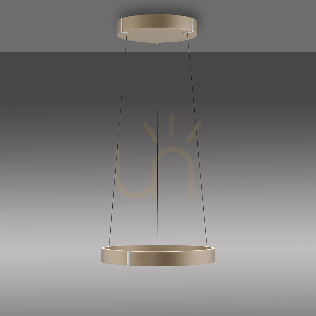 Pohled PURE E-CLIPSE 2560-97 Hnědé závěsné svítidlo s 2 LED diodami PURE E-CLIPSE 2560-97 Hnědé závěsné svítidlo s 2 LED diodami