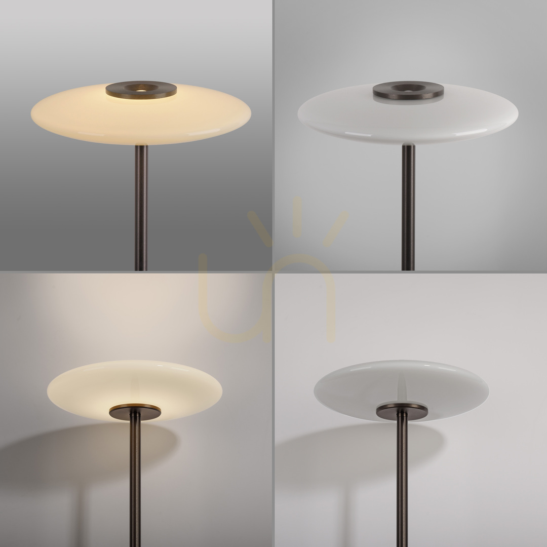 Kontrola Stojací lampa PURE VITRUM 481-34, hnědá, 2xLED Stojací lampa PURE VITRUM 481-34, hnědá, 2xLED