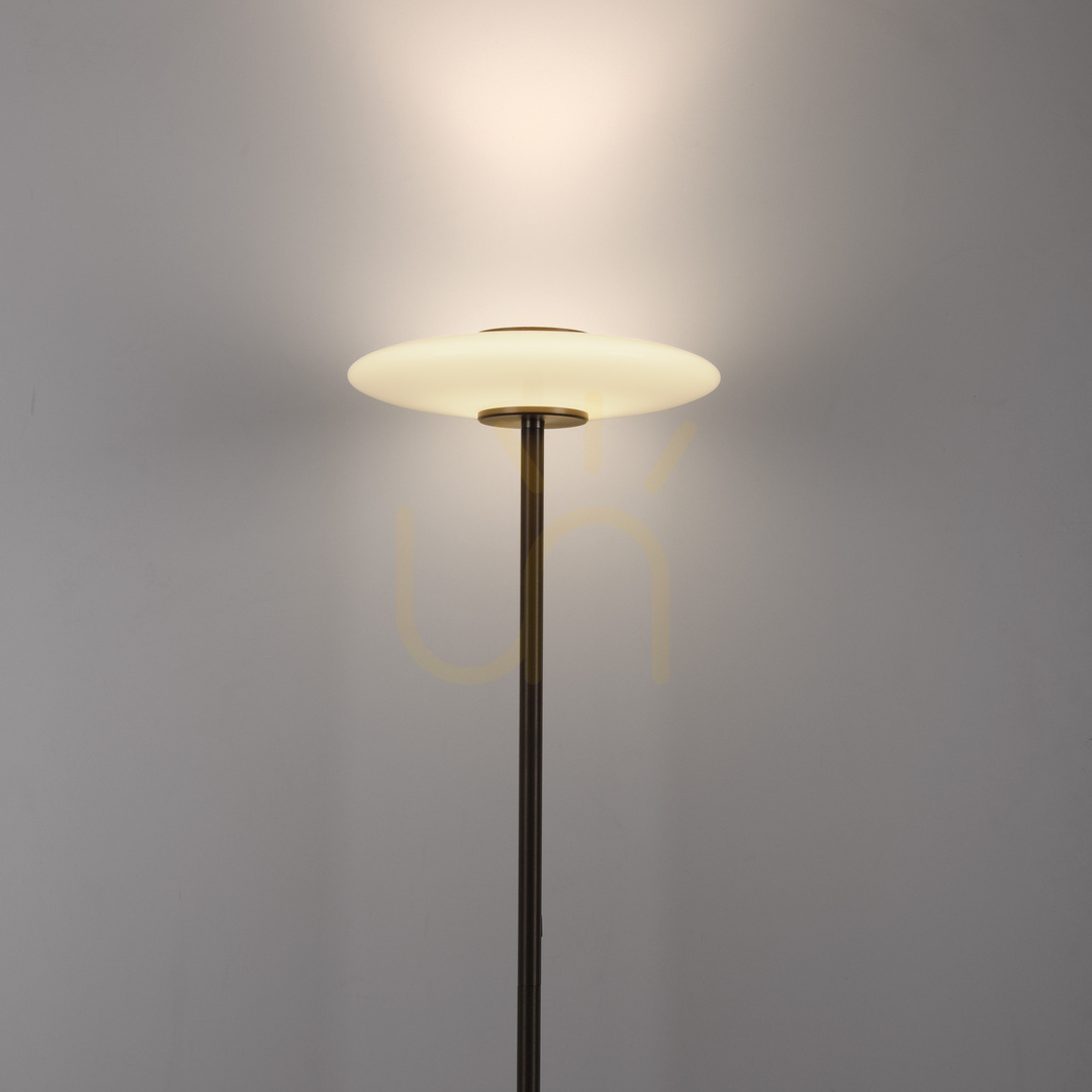 Zobrazit Stojací lampa PURE VITRUM 481-34, hnědá, 2xLED Stojací lampa PURE VITRUM 481-34, hnědá, 2xLED