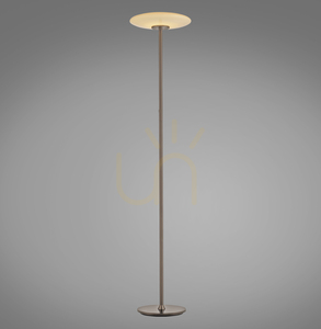 Stojací lampa PURE VITRUM 481-34, hnědá, 2xLED 0 Stojací lampa PURE VITRUM 481-34, hnědá, 2xLED small 0