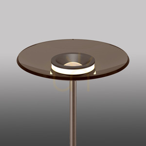 Stojací lampa PURE MOON 594-97, hnědá, 2xLED small 9