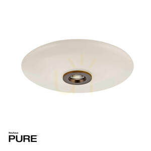 PURE VITRUM 6083-34 Hnědé stropní svítidlo, 2xLED small 1
