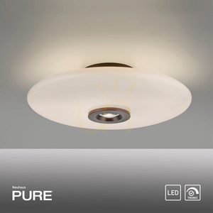 PURE VITRUM 6083-34 Hnědé stropní svítidlo, 2xLED small 13