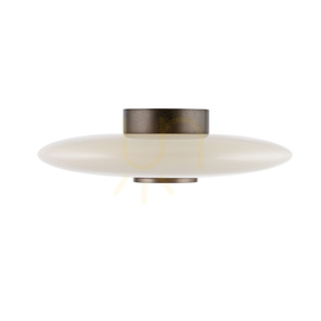 PURE VITRUM 6083-34 Hnědé stropní svítidlo, 2xLED small 14