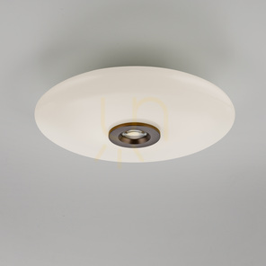 PURE VITRUM 6083-34 Hnědé stropní svítidlo, 2xLED small 20