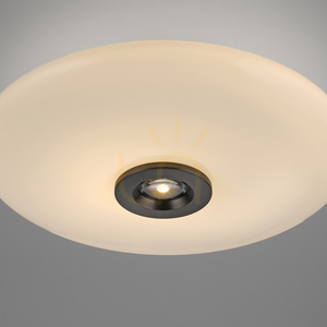 PURE VITRUM 6083-34 Hnědé stropní svítidlo, 2xLED small 9