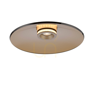 PURE MOON 6095-97 Hnědé stropní svítidlo, 2xLED small 10