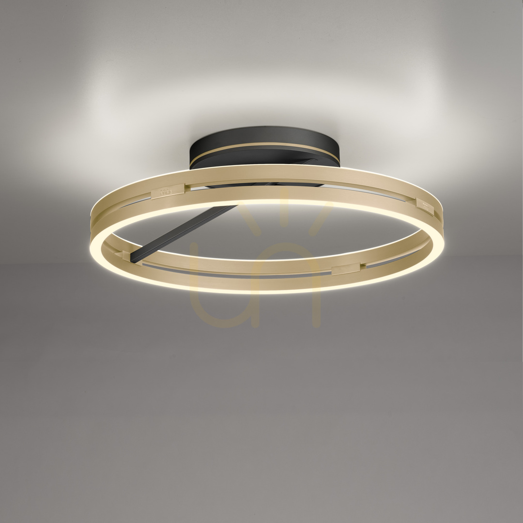 Zobrazit PURE LOOP 6552-68 Černé stropní svítidlo, 2xLED PURE LOOP 6552-68 Černé stropní svítidlo, 2xLED