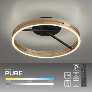 PURE LOOP 6552-68 Černé stropní svítidlo, 2xLED 14 PURE LOOP 6552-68 Černé stropní svítidlo, 2xLED small 14