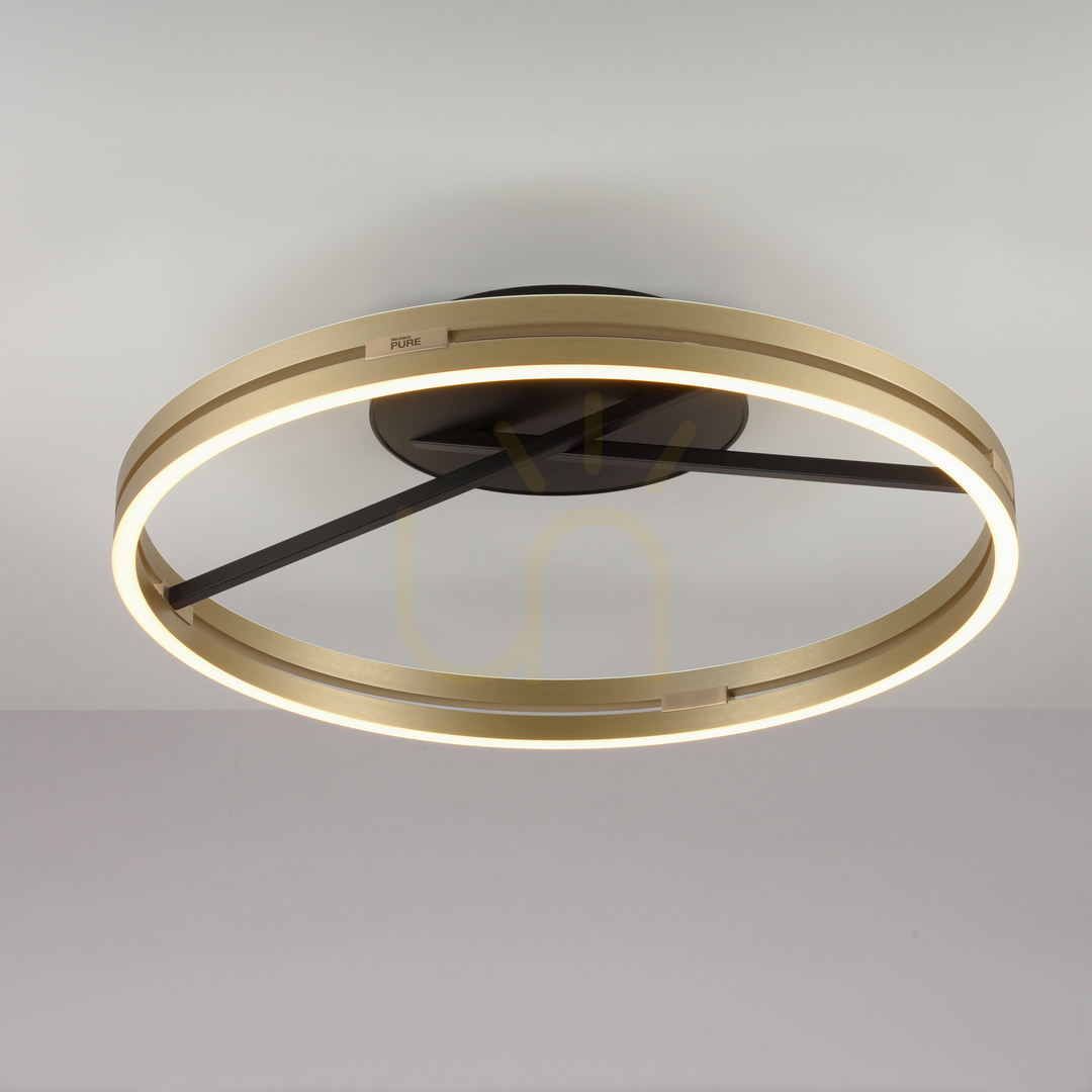 Zobrazit PURE LOOP 6552-68 Černé stropní svítidlo, 2xLED PURE LOOP 6552-68 Černé stropní svítidlo, 2xLED