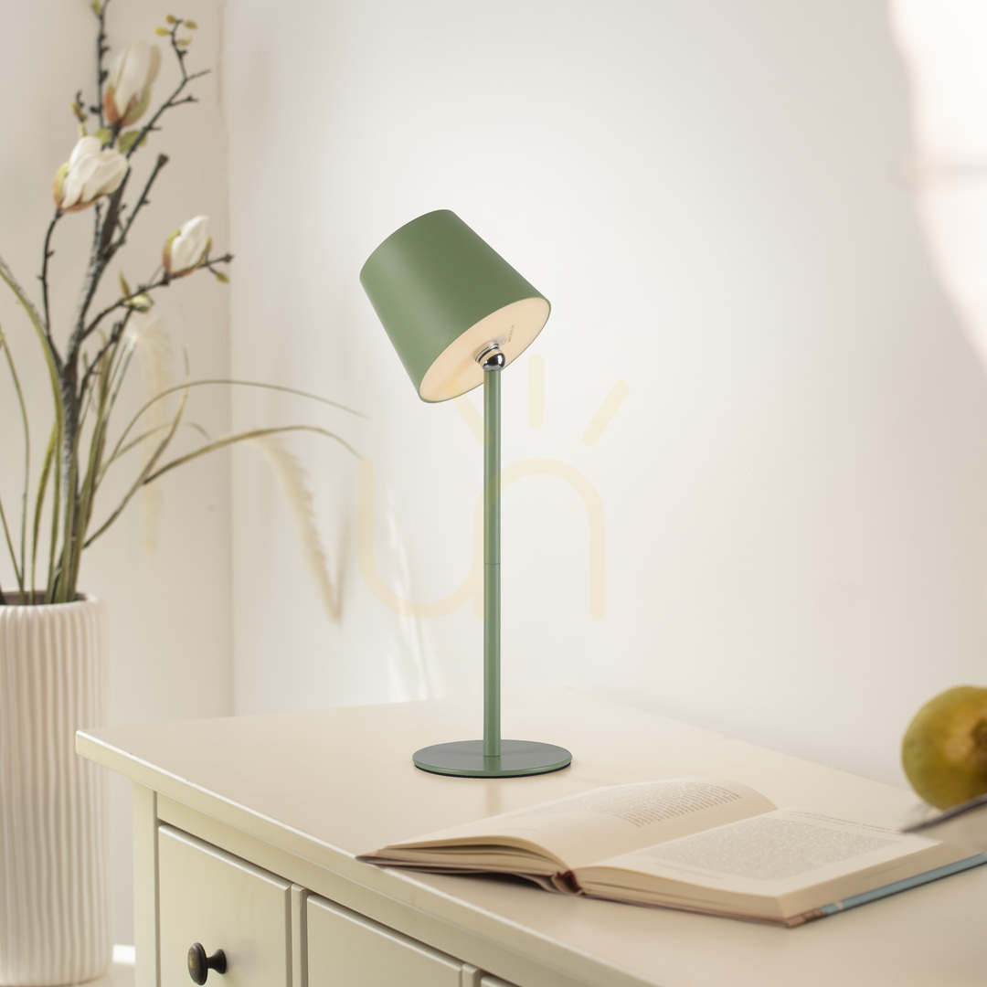 Zobrazit BOTERIA 19251-43 Zelená stolní lampa s 1 LED diodou BOTERIA 19251-43 Zelená stolní lampa s 1 LED diodou