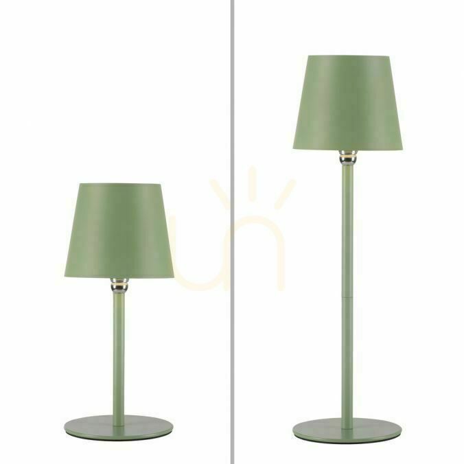 Pohled BOTERIA 19251-43 Zelená stolní lampa s 1 LED diodou BOTERIA 19251-43 Zelená stolní lampa s 1 LED diodou