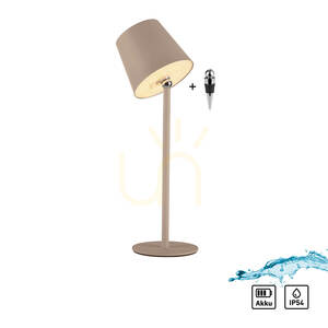 Stolní lampa BOTERIA 19251-39, písková, 1xLED small 13