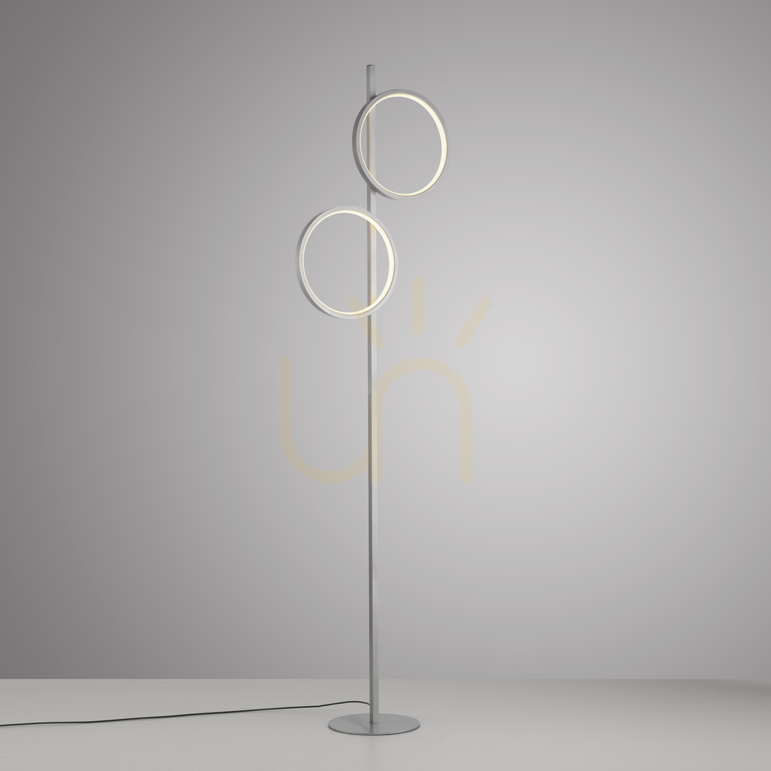 Kontrola Stojací lampa MINI RITUS 15396-21, stříbrná, 2xLED Stojací lampa MINI RITUS 15396-21, stříbrná, 2xLED