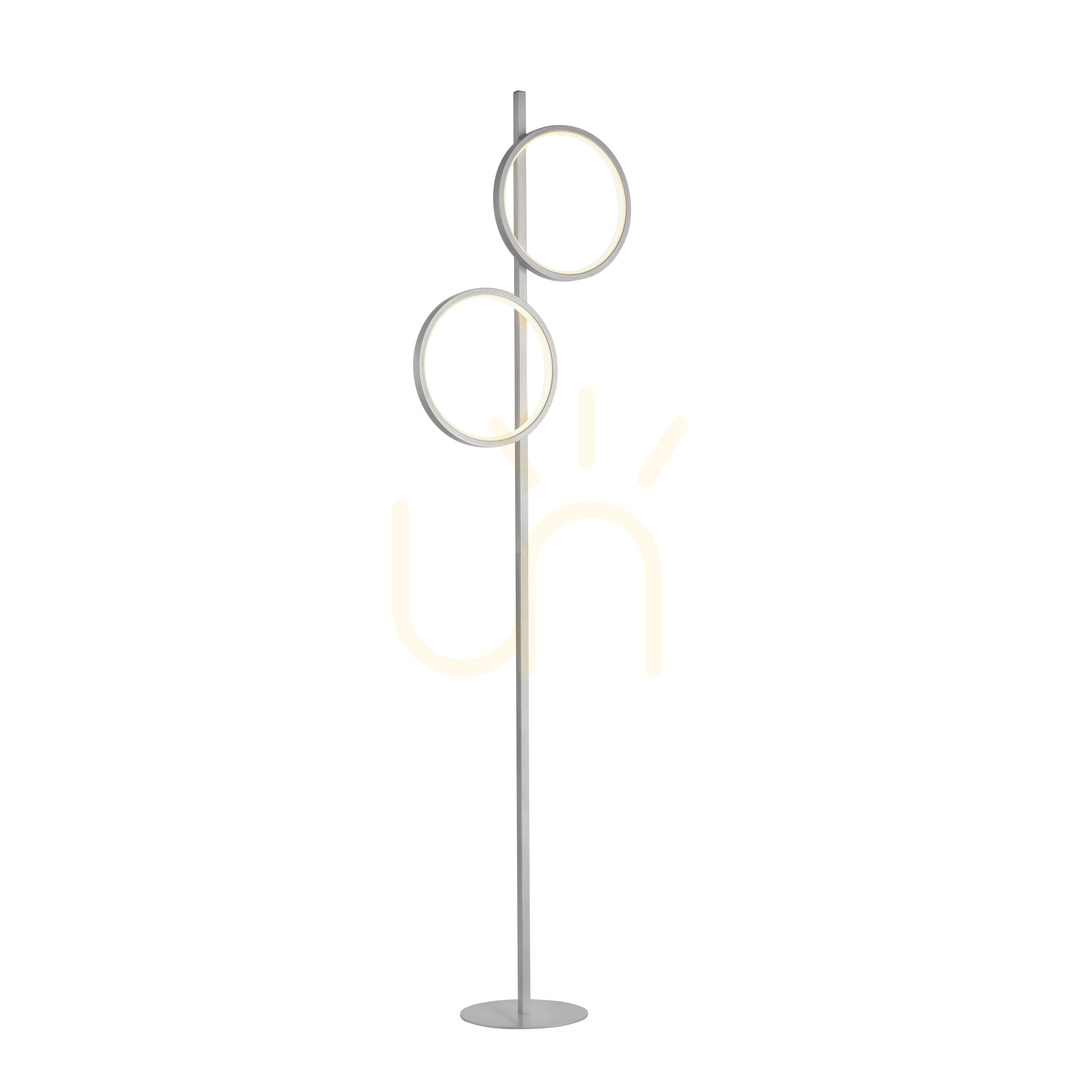 Náhled Stojací lampa MINI RITUS 15396-21, stříbrná, 2xLED Stojací lampa MINI RITUS 15396-21, stříbrná, 2xLED