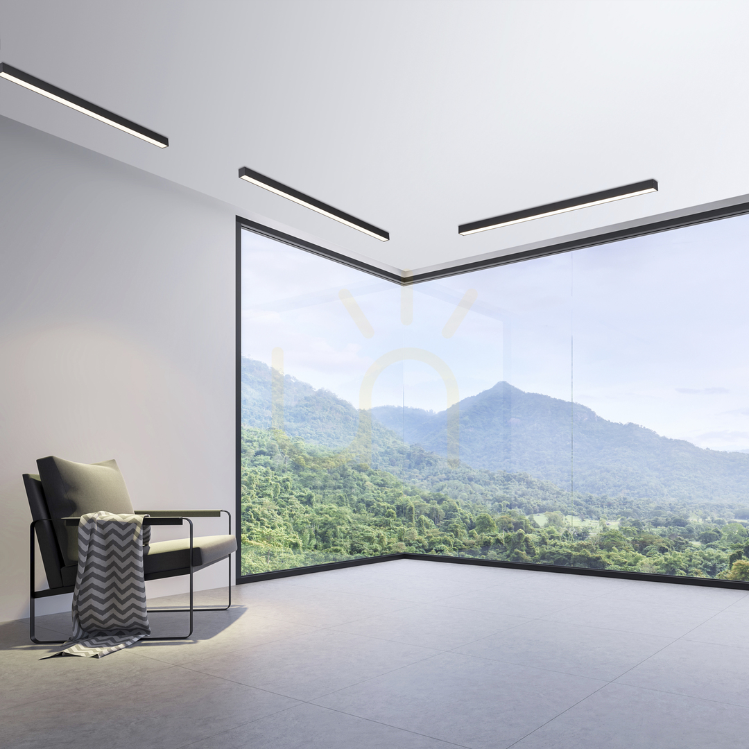 Náhled Stropní svítidlo PURE-LINES 6021-13, antracitová barva, 1xLED Stropní svítidlo PURE-LINES 6021-13, antracitová barva, 1xLED