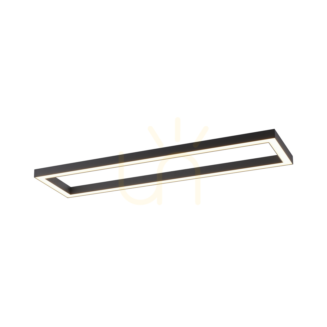 Pohled Stropní svítidlo PURE-LINES 6023-13, antracitová, 1xLED Stropní svítidlo PURE-LINES 6023-13, antracitová, 1xLED