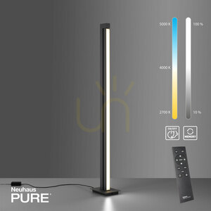 Stojací lampa PURE-LINES 421-13, antracitová, 1xLED small 11