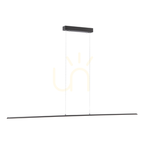Paul Neuhaus PURE Lite 8377-13 antracitové závěsné svítidlo s 1 LED žárovkou, s nastavením výšky small 6