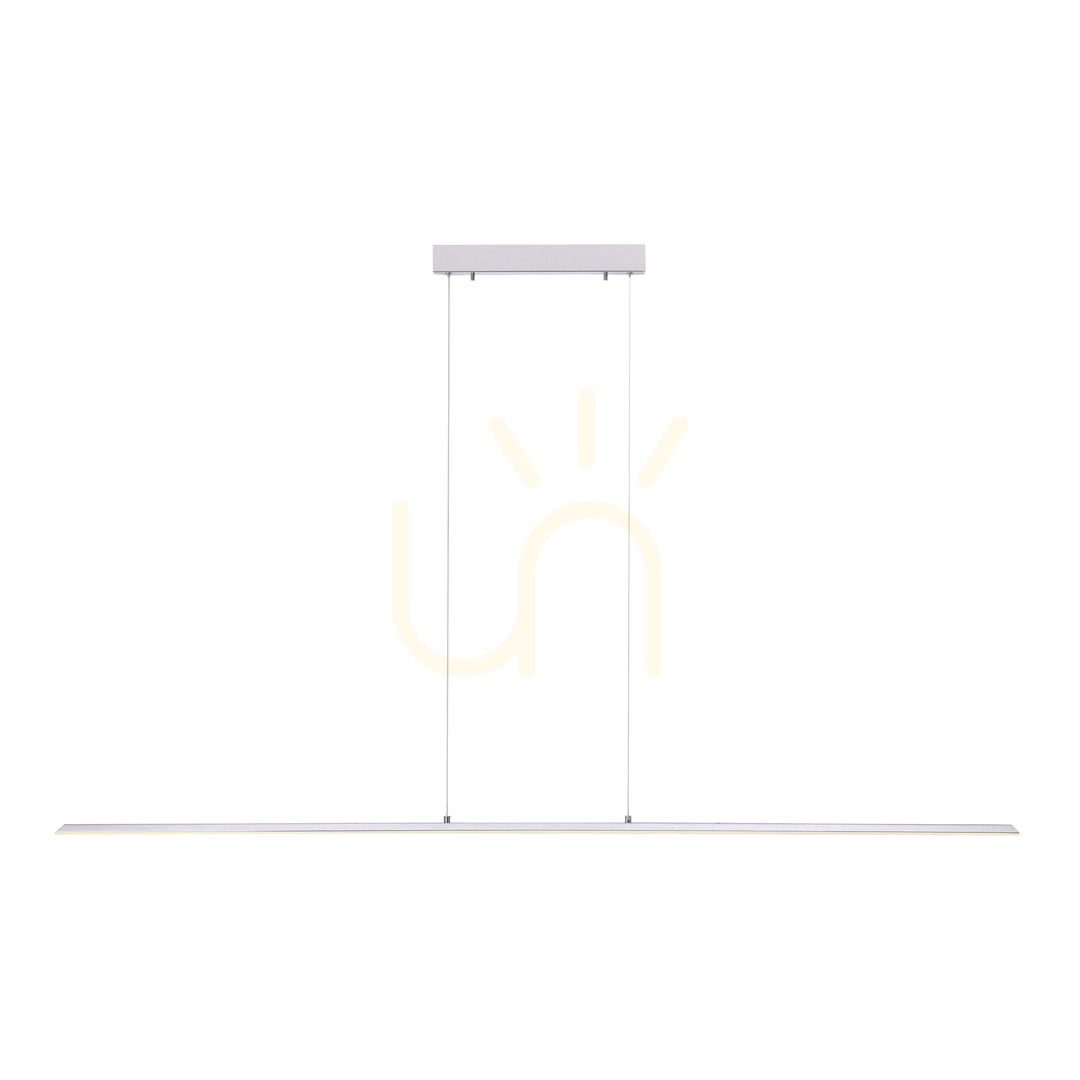 Zobrazit PURE-LITE 8377-55 Stříbrné závěsné svítidlo s 1 LED žárovkou PURE-LITE 8377-55 Stříbrné závěsné svítidlo s 1 LED žárovkou