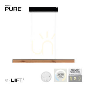 PURE E-MOTION 2570-79 Černé závěsné svítidlo s 2 LED diodami 1 PURE E-MOTION 2570-79 Černé závěsné svítidlo s 2 LED diodami small 1
