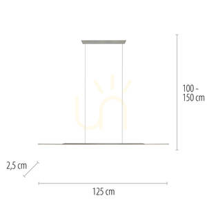 PURE SURFACE 2301-15 Šedé závěsné svítidlo s 1 LED diodou small 8