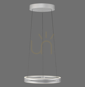 PURE E-LOOP 2550-95 Stříbrné závěsné svítidlo se 2 LED diodami 0 PURE E-LOOP 2550-95 Stříbrné závěsné svítidlo se 2 LED diodami small 0