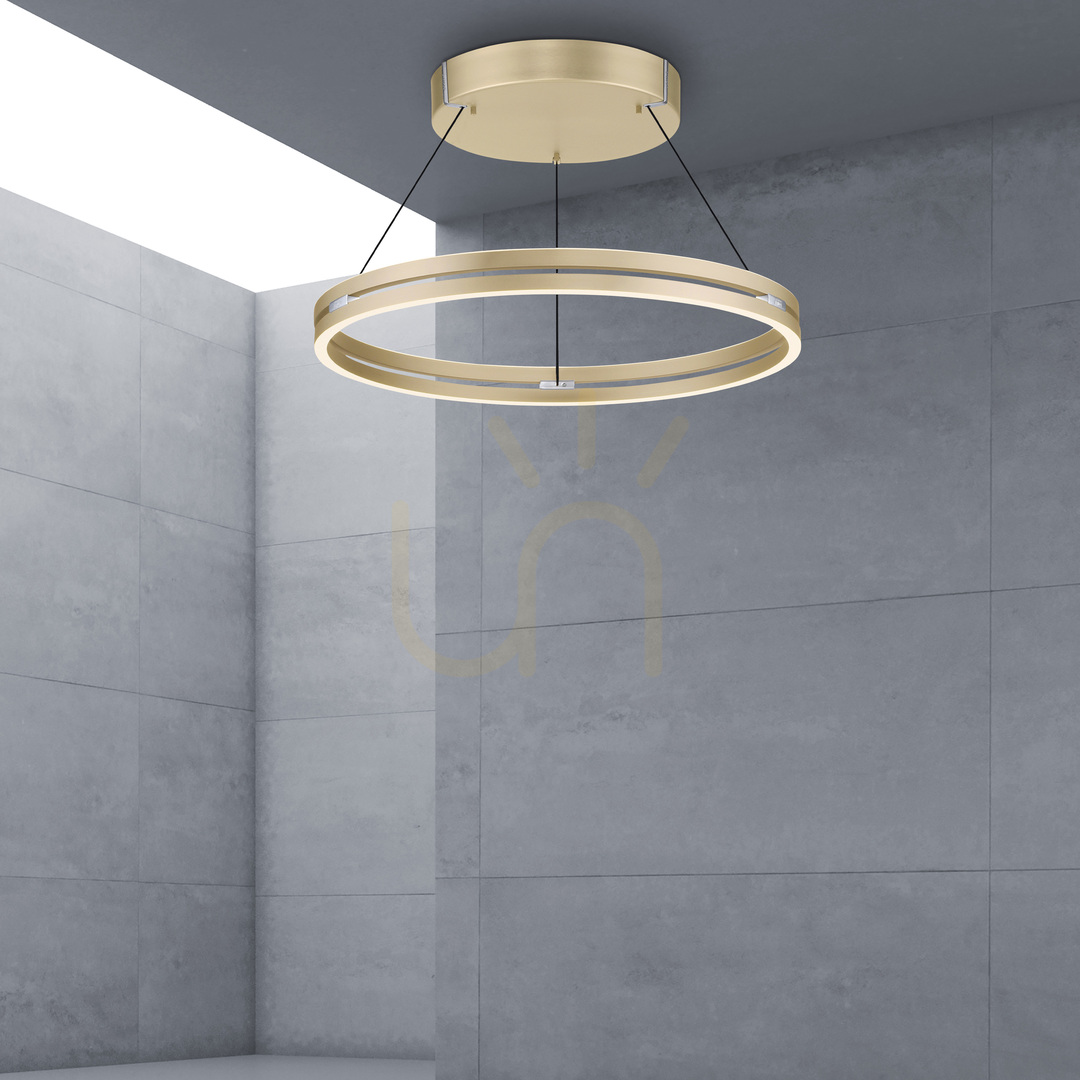 Pohled PUREE-LOOP 2551-60 Mosazné závěsné svítidlo se 2 LED diodami PUREE-LOOP 2551-60 Mosazné závěsné svítidlo se 2 LED diodami