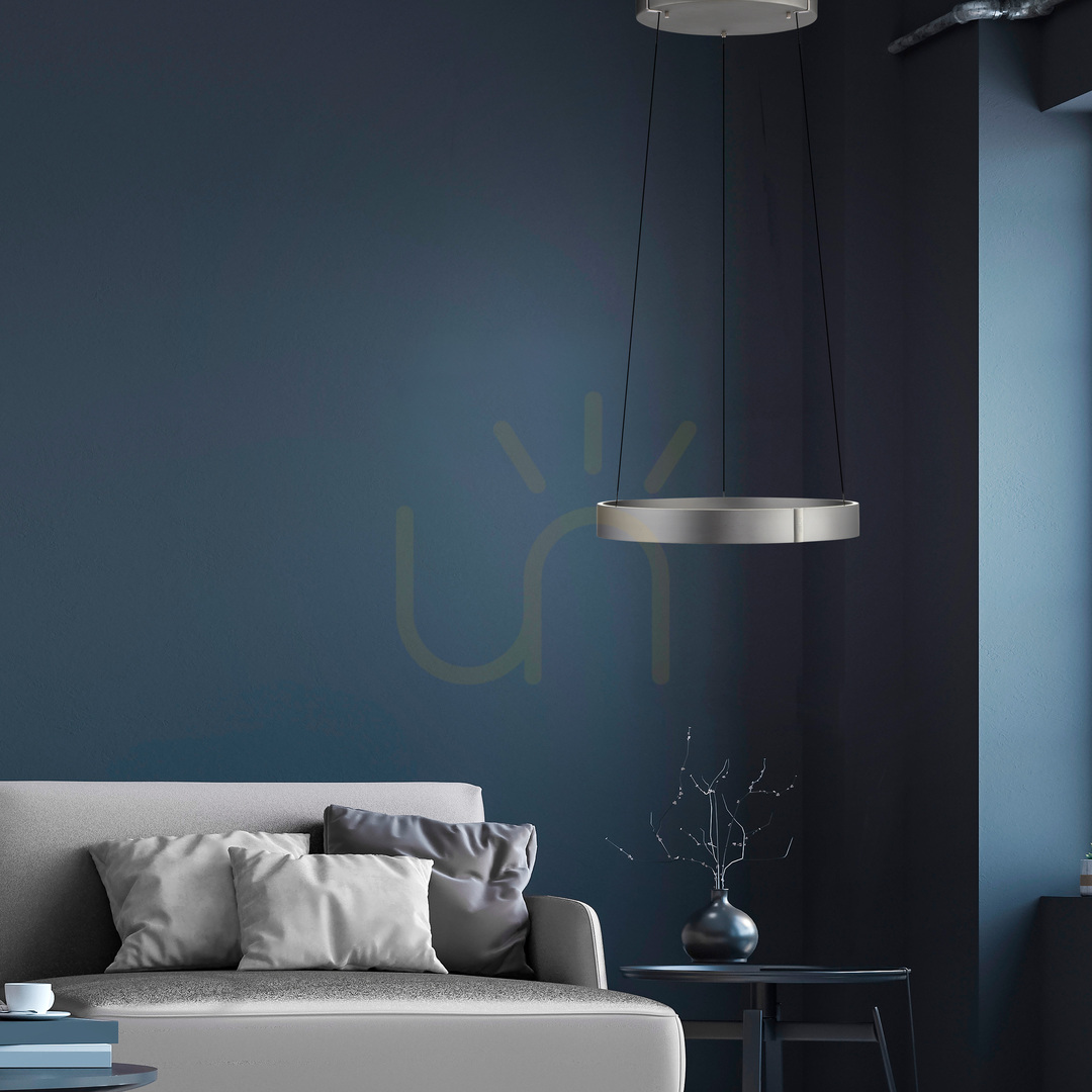 Náhled PURE E-CLIPSE 2560-95 Stříbrné závěsné svítidlo se 2 LED diodami PURE E-CLIPSE 2560-95 Stříbrné závěsné svítidlo se 2 LED diodami