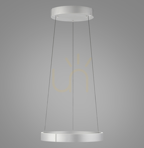 PURE E-CLIPSE 2560-95 Stříbrné závěsné svítidlo se 2 LED diodami 0 PURE E-CLIPSE 2560-95 Stříbrné závěsné svítidlo se 2 LED diodami small 0
