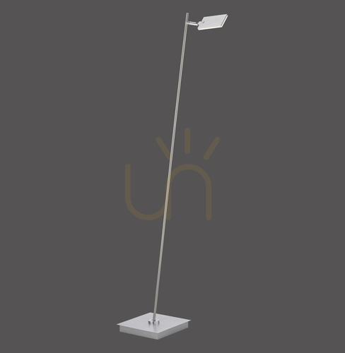 Kontrola Stojací lampa PURE-MIRA 356-95, stříbrná, 1xLED