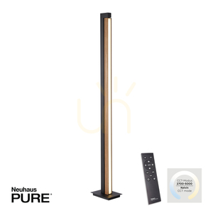Stojací lampa PURE-LINES 451-79, dřevo, 1xLED small 1
