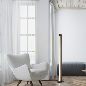 Stojací lampa PURE-LINES 451-79, dřevo, 1xLED small 15