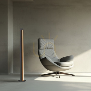 Stojací lampa PURE-LINES 451-79, dřevo, 1xLED small 2