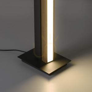 Stojací lampa PURE-LINES 451-79, dřevo, 1xLED small 9