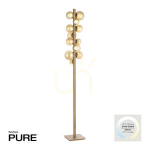 Stojací lampa POPUP 557-97, hnědá, 12 LED diod 1 Stojací lampa POPUP 557-97, hnědá, 12 LED diod small 1