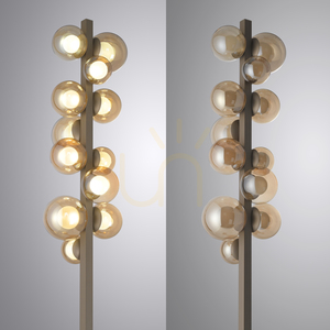 Stojací lampa POPUP 557-97, hnědá, 12 LED diod 13 Stojací lampa POPUP 557-97, hnědá, 12 LED diod small 13