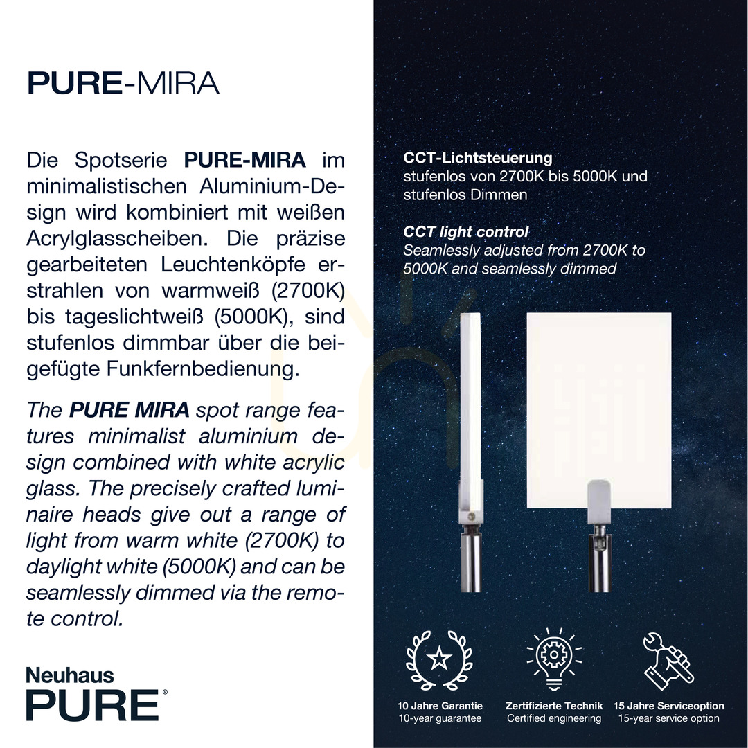 Zobrazit PURE-MIRA 6354-18 Černé stropní svítidlo se 2 LED diodami PURE-MIRA 6354-18 Černé stropní svítidlo se 2 LED diodami