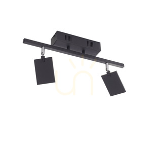 PURE-MIRA 6354-18 Černé stropní svítidlo se 2 LED diodami 6 PURE-MIRA 6354-18 Černé stropní svítidlo se 2 LED diodami small 6