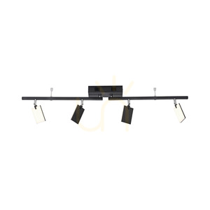 PURE-MIRA 6356-18 Černé stropní svítidlo se 4 LED diodami 6 PURE-MIRA 6356-18 Černé stropní svítidlo se 4 LED diodami small 6