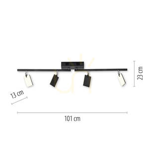 PURE-MIRA 6356-18 Černé stropní svítidlo se 4 LED diodami 7 PURE-MIRA 6356-18 Černé stropní svítidlo se 4 LED diodami small 7